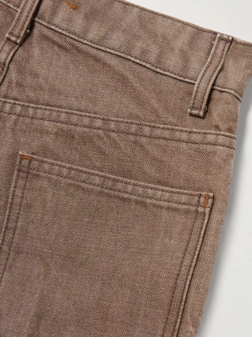 OSSOU Drift High-rise Straight-leg Jeans - Light brown | Thumbnail 6 OSSOU Drift High-rise Straight-leg Jeans - Light brown | Thumbnail 6
