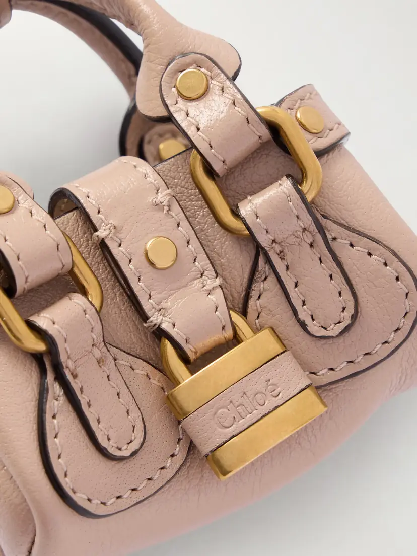 Chloé Mini Paddington Leather Keychain | Thumbnail 3 Chloé Mini Paddington Leather Keychain | Thumbnail 3
