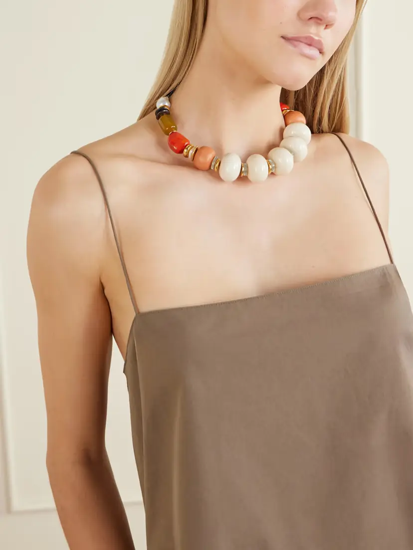 Lizzie Fortunato Ilios Gold-plated Multi-stone Necklace | Thumbnail 2 Lizzie Fortunato Ilios Gold-plated Multi-stone Necklace | Thumbnail 2