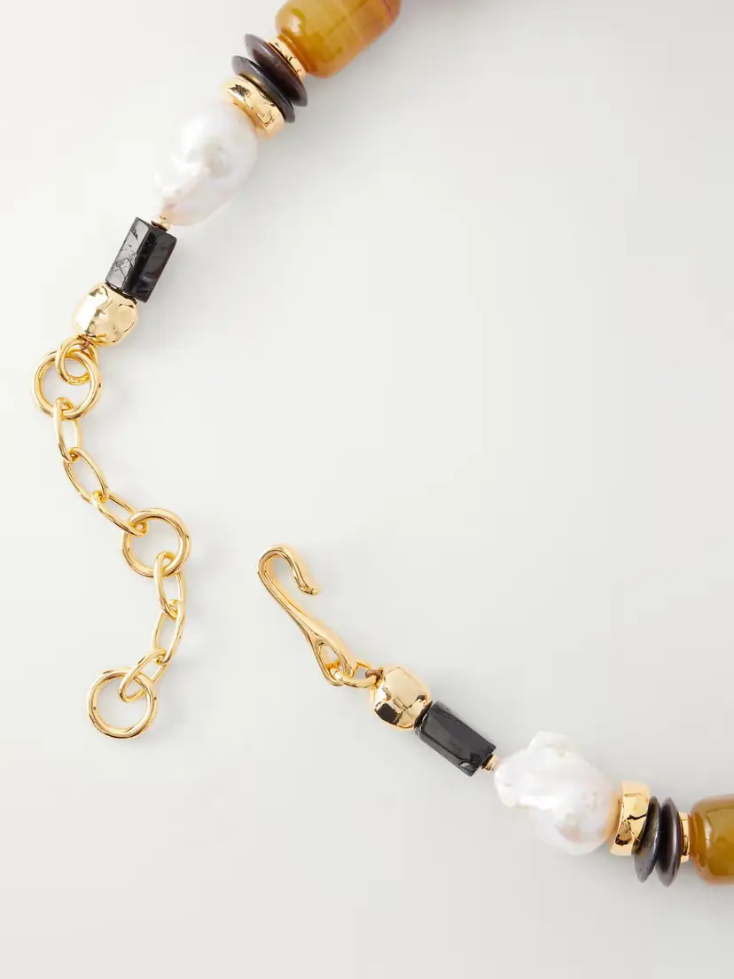 Lizzie Fortunato Ilios Gold-plated Multi-stone Necklace | Thumbnail 3 Lizzie Fortunato Ilios Gold-plated Multi-stone Necklace | Thumbnail 3