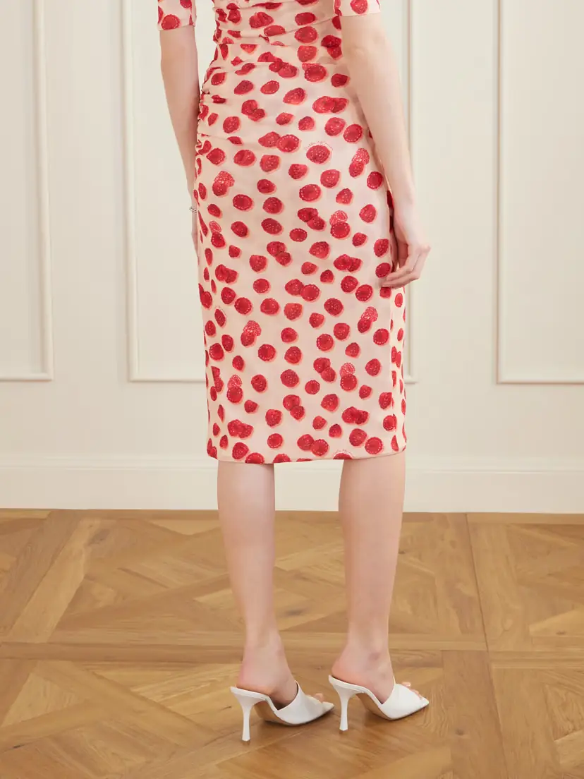Stella McCartney Printed Mesh Midi Skirt | Thumbnail 4 Stella McCartney Printed Mesh Midi Skirt | Thumbnail 4
