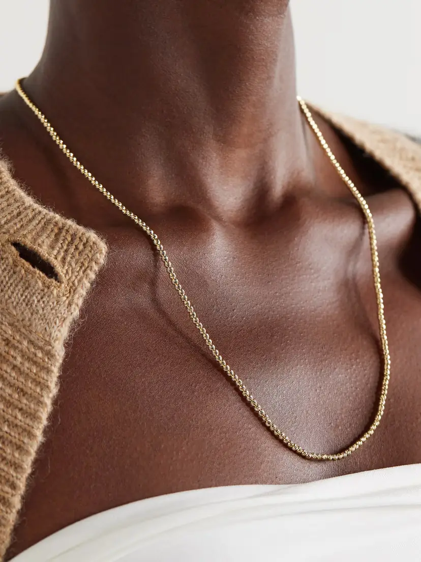 Carolina Bucci Discoball 18-karat Gold Necklace | Thumbnail 2