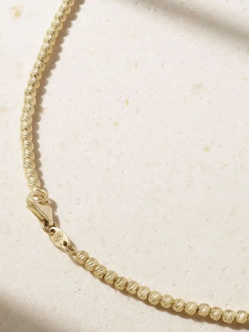 Carolina Bucci Discoball 18-karat Gold Necklace | Thumbnail 3