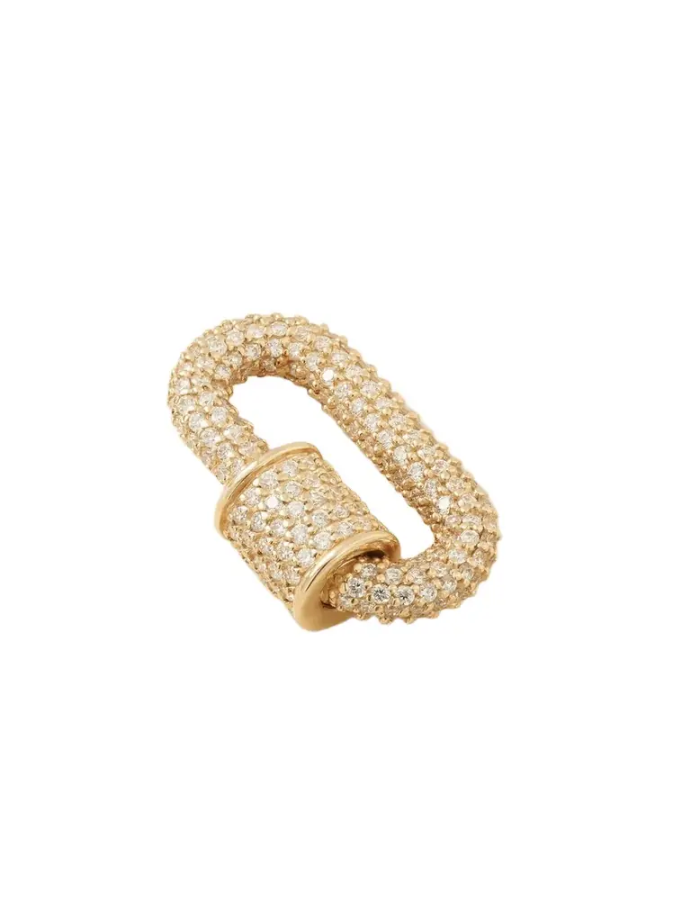 Marla Aaron Allstone Chubby Babylock 14-karat Gold Diamond Pendant | Image 1 Marla Aaron Allstone Chubby Babylock 14-karat Gold Diamond Pendant | Image 1