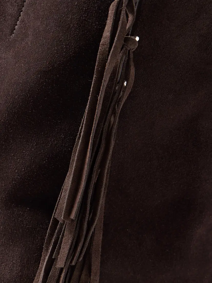 Nili Lotan Joni Fringed Suede Tote | Thumbnail 4