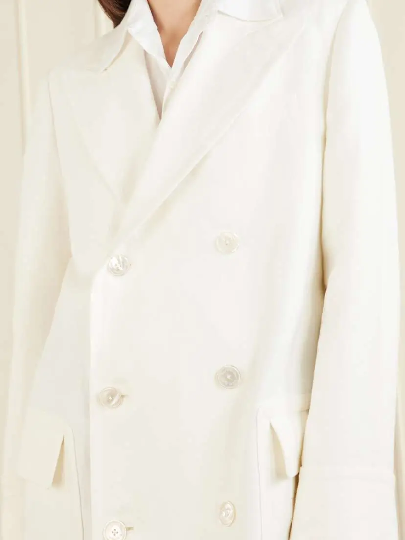 Ralph Lauren Collection Taylan Linen Coat | Thumbnail 4 Ralph Lauren Collection Taylan Linen Coat | Thumbnail 4