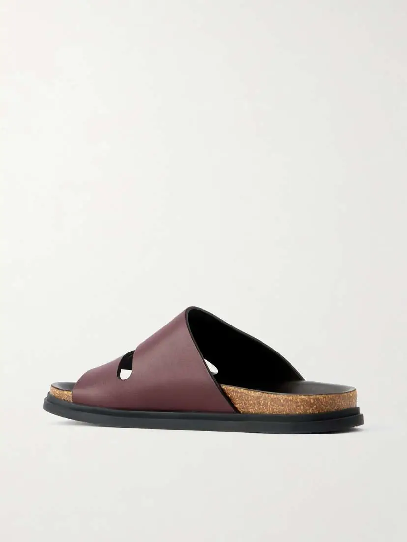 The Row Band Leather Flat Sandals | Thumbnail 3 The Row Band Leather Flat Sandals | Thumbnail 3