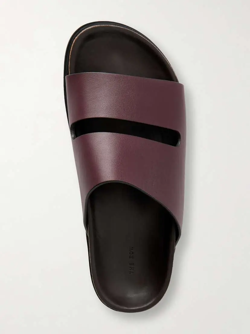 The Row Band Leather Flat Sandals | Thumbnail 6 The Row Band Leather Flat Sandals | Thumbnail 6