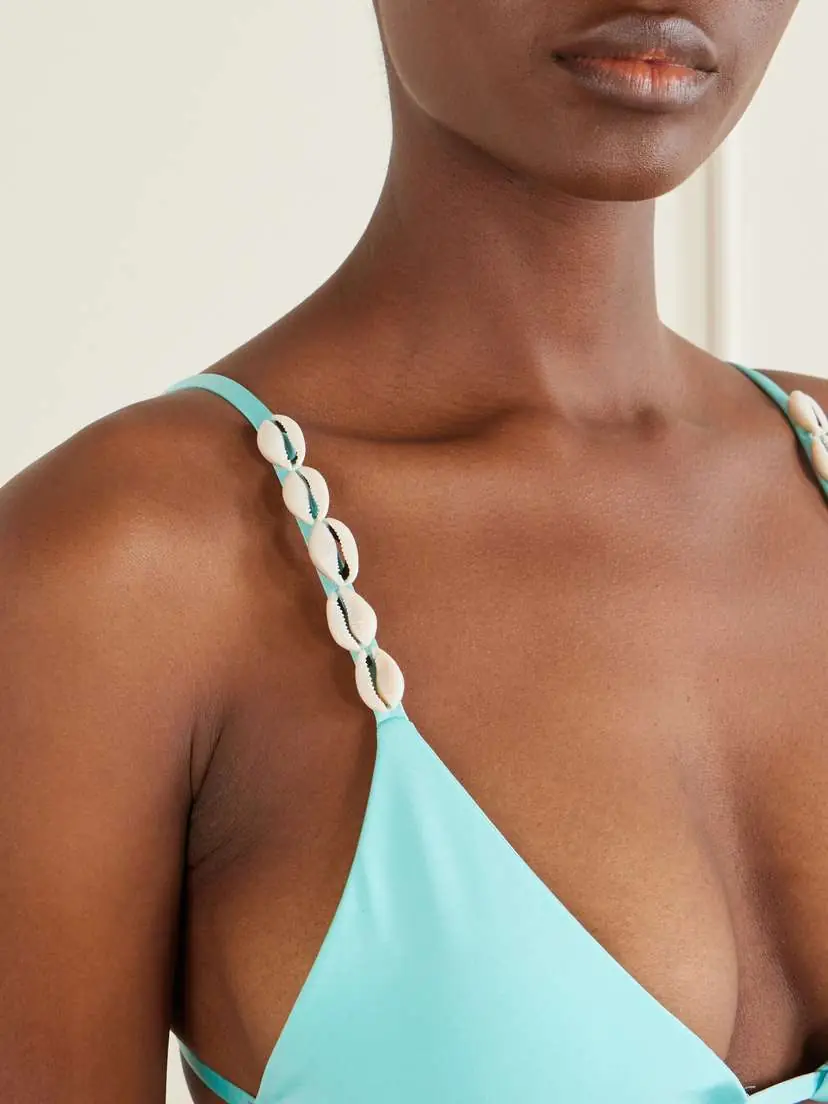 SARA CRISTINA Cowries Embellished Bikini | Thumbnail 4 SARA CRISTINA Cowries Embellished Bikini | Thumbnail 4