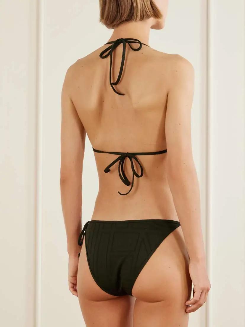 TOTEME Monogram Bikini Top | Thumbnail 4