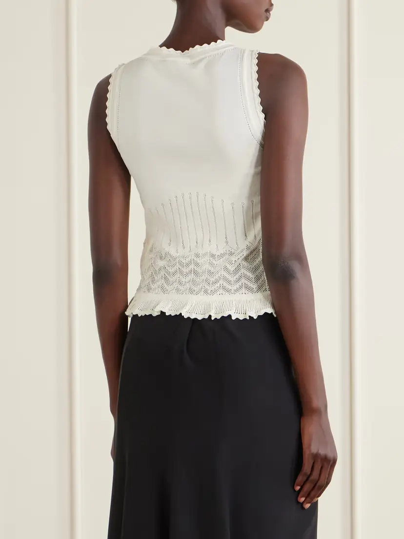 Alexander McQueen Knitted Jersey Tank | Thumbnail 3