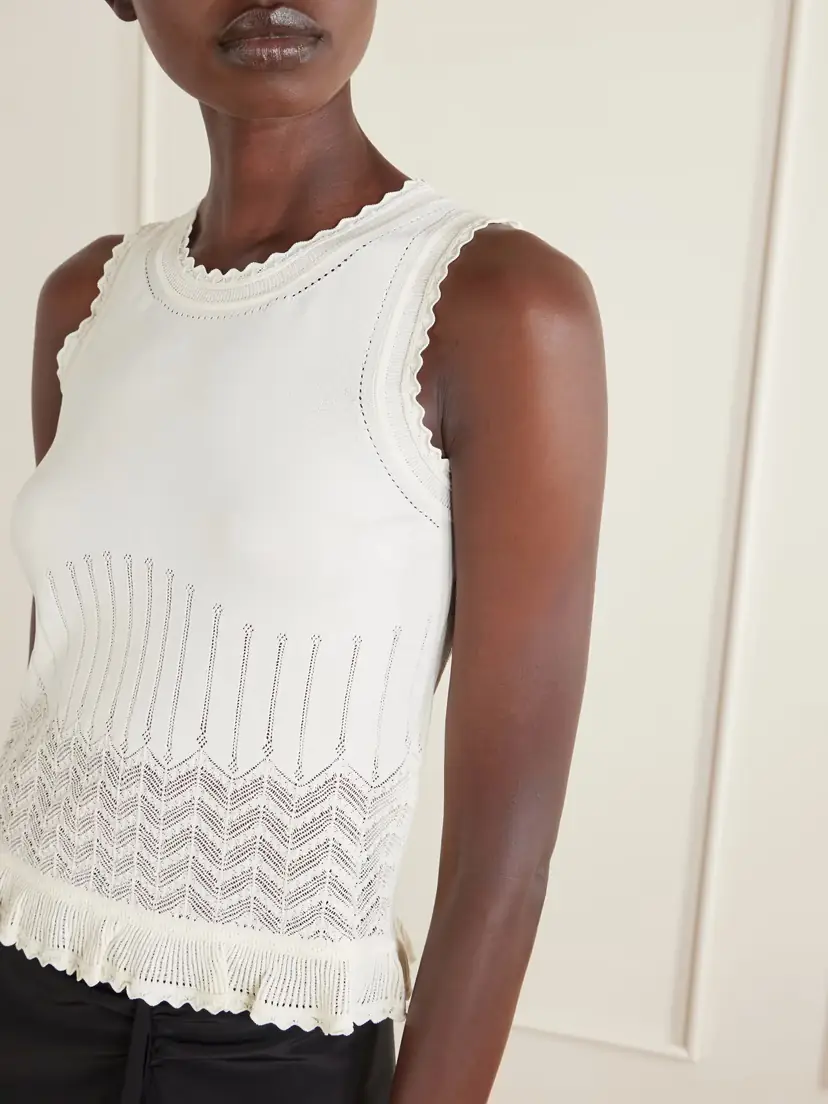 Alexander McQueen Knitted Jersey Tank | Thumbnail 4