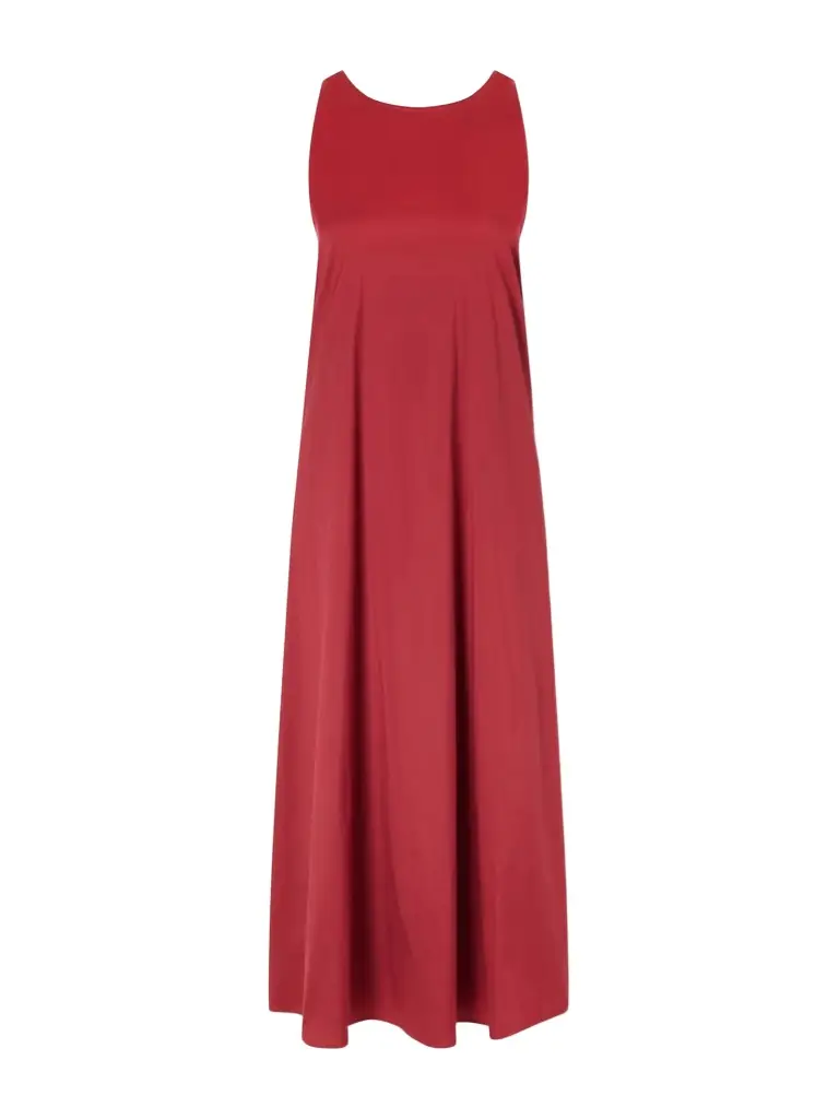 Max Mara Beachwear Cotton-blend Taffeta Maxi Dress | Image 1 Max Mara Beachwear Cotton-blend Taffeta Maxi Dress | Image 1