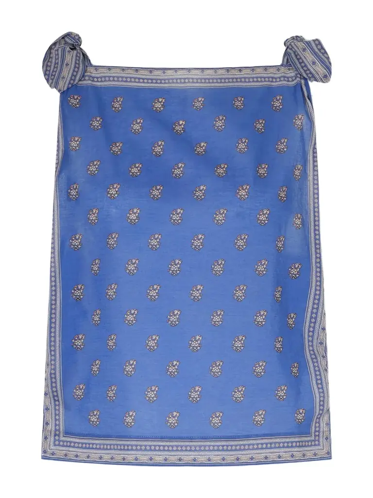DÔEN Amalia Floral-print Cotton-voile Top | Image 1 DÔEN Amalia Floral-print Cotton-voile Top | Image 1