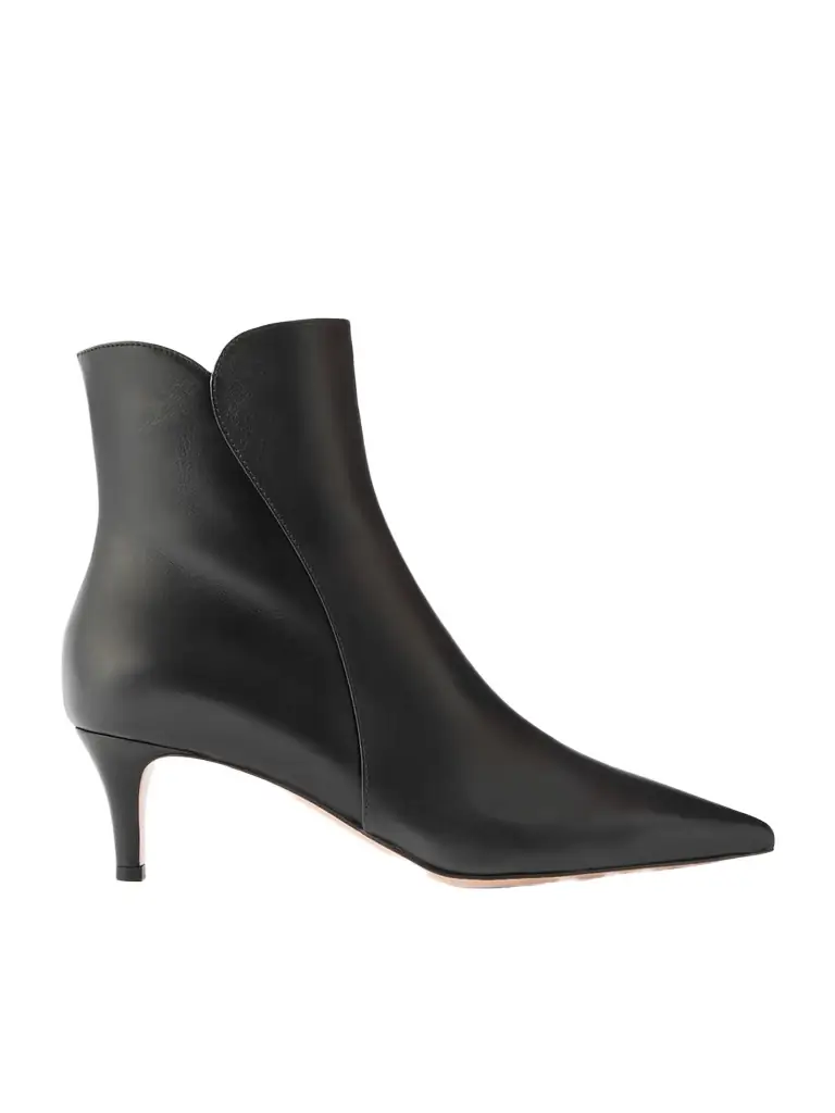 Gianvito Rossi Levy 55 Leather Ankle Boots | Image 1 Gianvito Rossi Levy 55 Leather Ankle Boots | Image 1