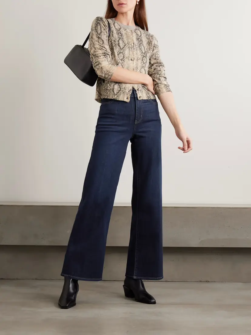 Frame Le Slim Palazzo High-rise Wide-leg Jeans | Thumbnail 2 Frame Le Slim Palazzo High-rise Wide-leg Jeans | Thumbnail 2