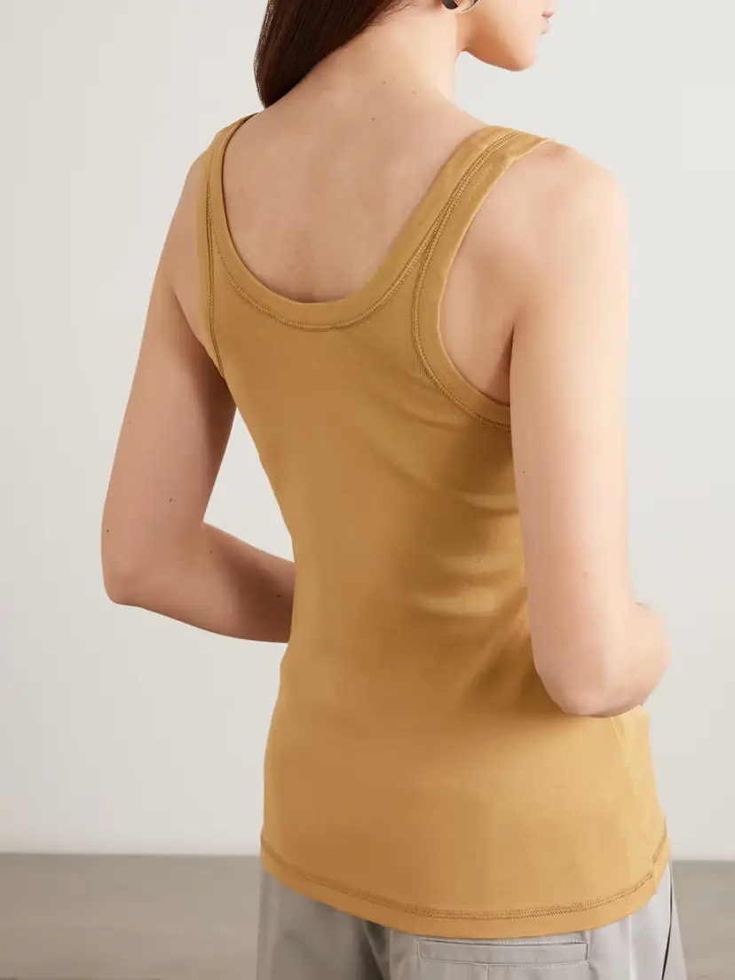 Lemaire Organic Cotton-jersey Tank | Thumbnail 3 Lemaire Organic Cotton-jersey Tank | Thumbnail 3