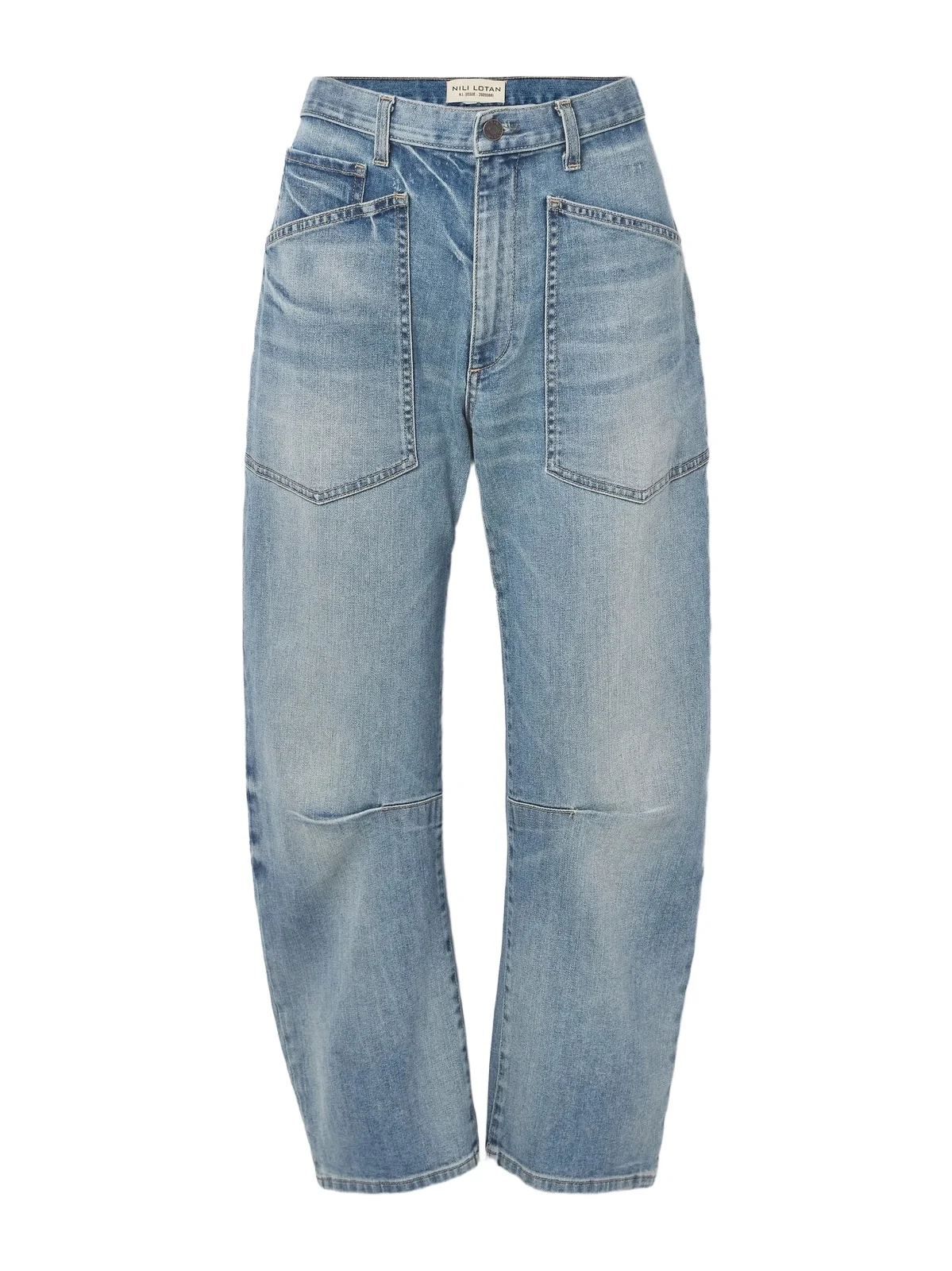 Shon High-rise Tapered Jeans