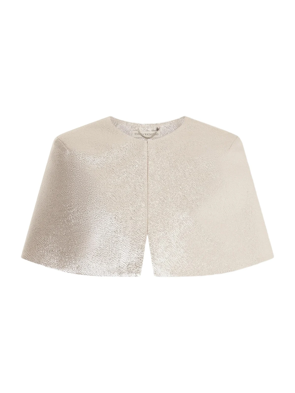 Domie Cropped Cloqué Cape Domie Cropped Cloqué Cape