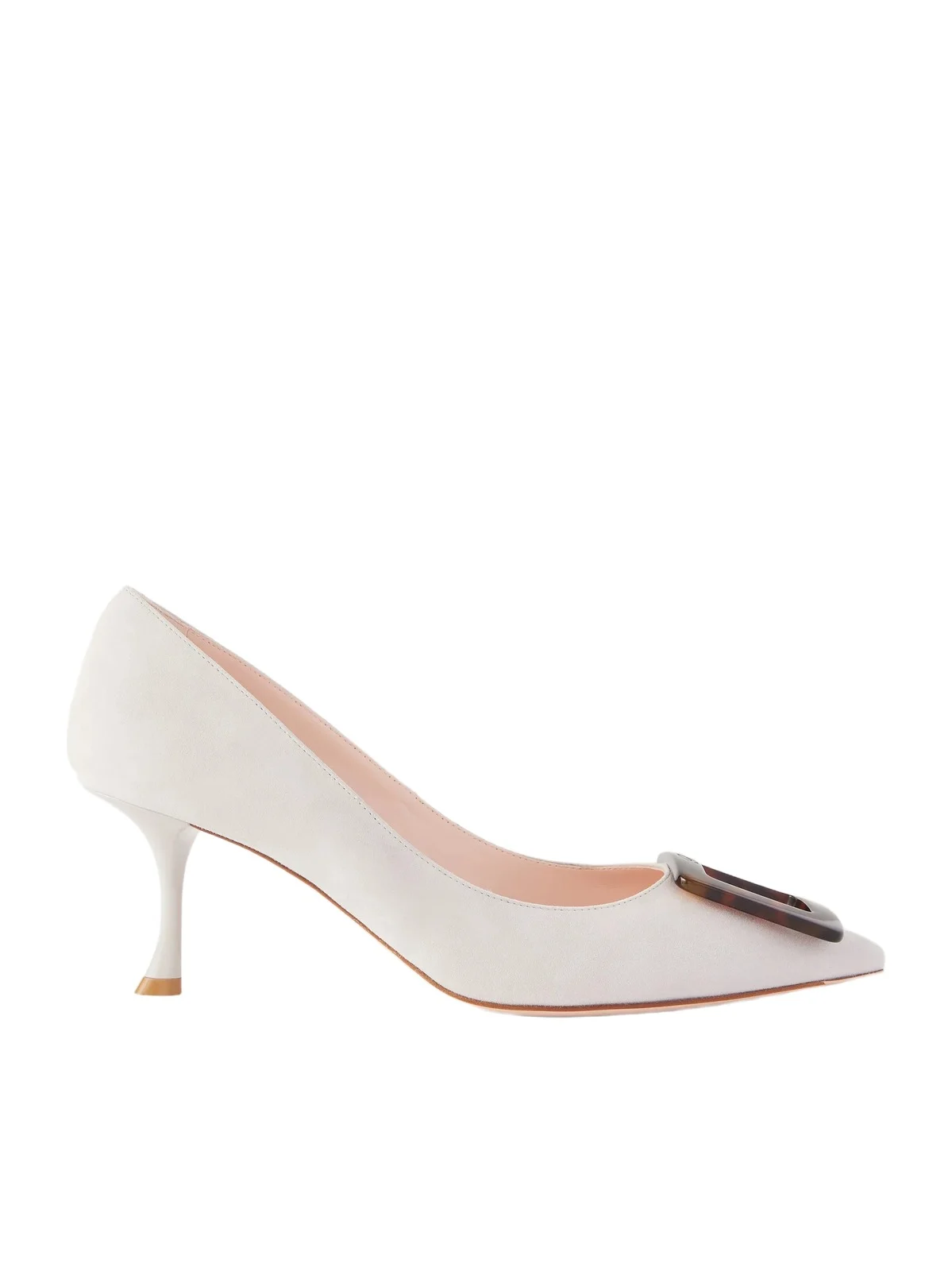Viv In The City 65 Buckled Suede Pumps