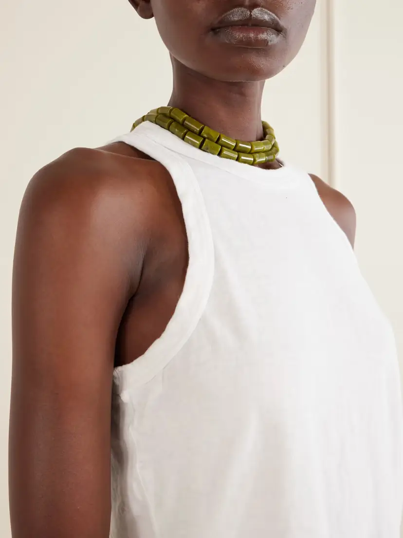 James Perse Supima Cotton-blend Tank | Thumbnail 4 James Perse Supima Cotton-blend Tank | Thumbnail 4