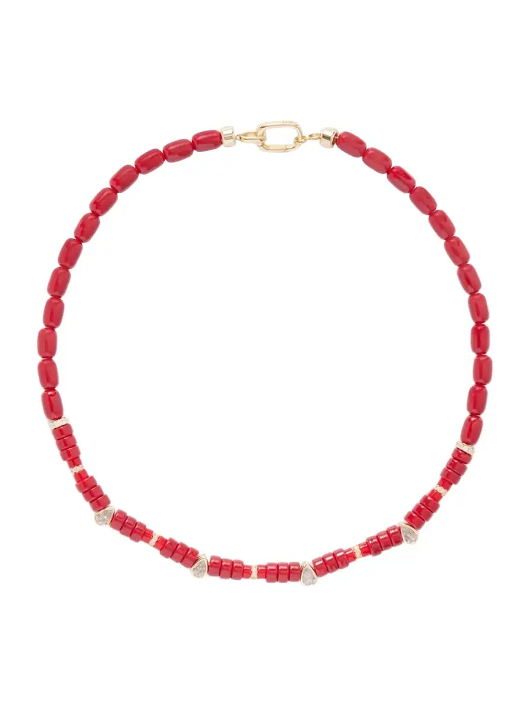 Martha Calvo Alba Gold-plated Glass Necklace | Image 1 Martha Calvo Alba Gold-plated Glass Necklace | Image 1