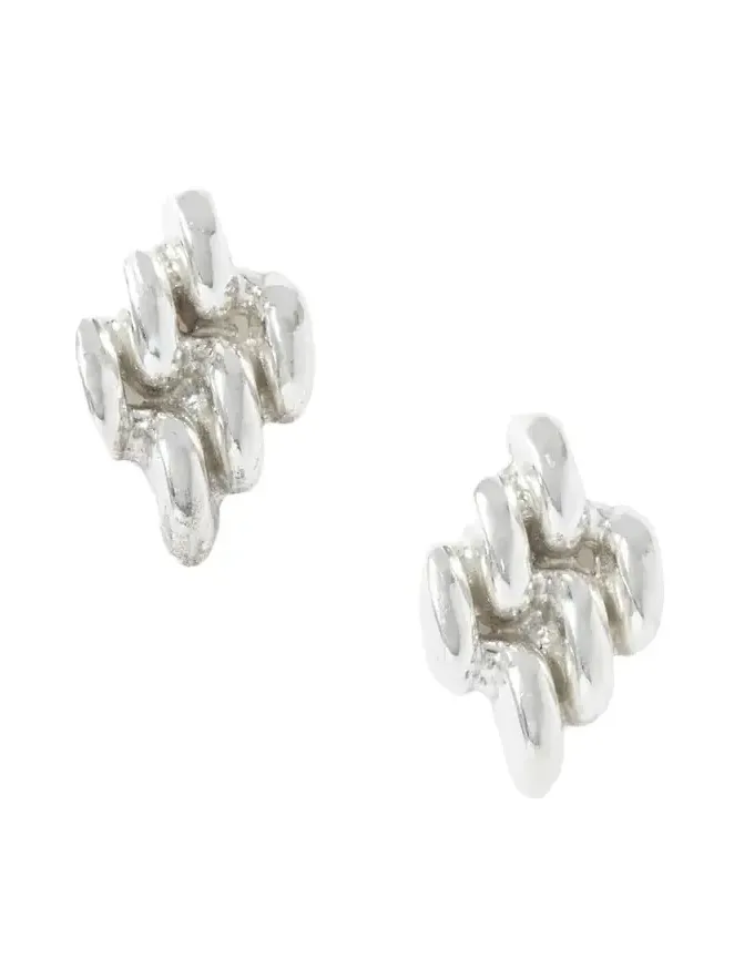 Mini Chain Link Sterling Silver Earrings Mini Chain Link Sterling Silver Earrings