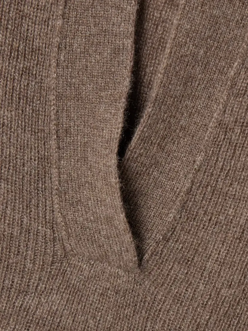 Citizens of Humanity Simone Ribbed Wool And Cashmere-blend Polo Sweater | Thumbnail 5 Citizens of Humanity Simone Ribbed Wool And Cashmere-blend Polo Sweater | Thumbnail 5