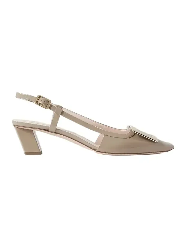 Belle Vivier 45 Patent-leather Slingback Pumps