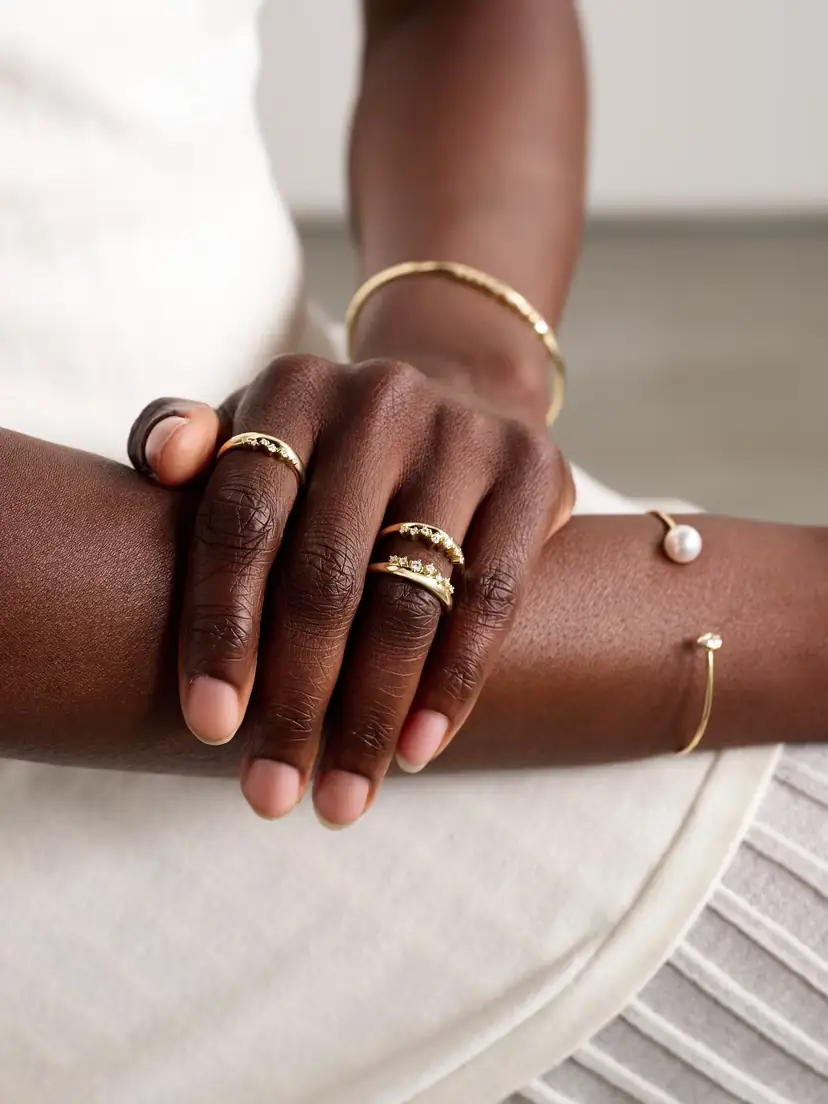 Mizuki 14-karat Gold Diamond Ring | Thumbnail 5