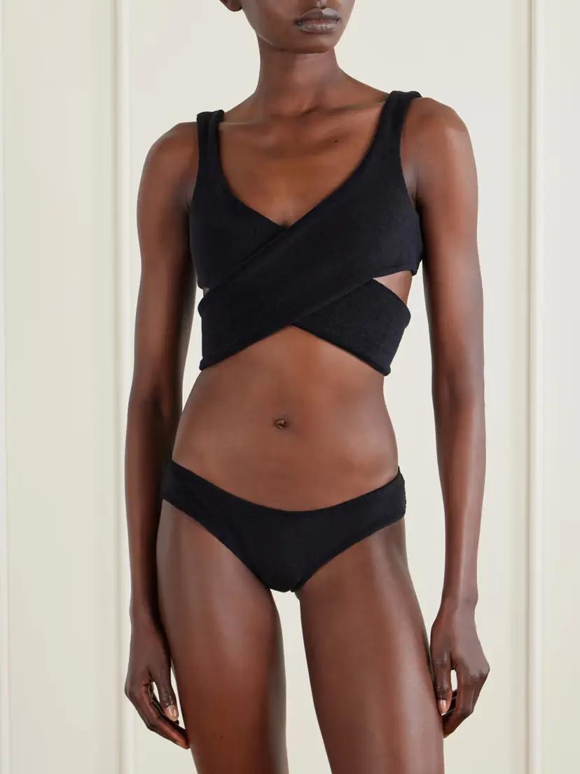 Lisa Marie Fernandez Marie-louise Cotton-blend Terry Bikini | Thumbnail 2 Lisa Marie Fernandez Marie-louise Cotton-blend Terry Bikini | Thumbnail 2