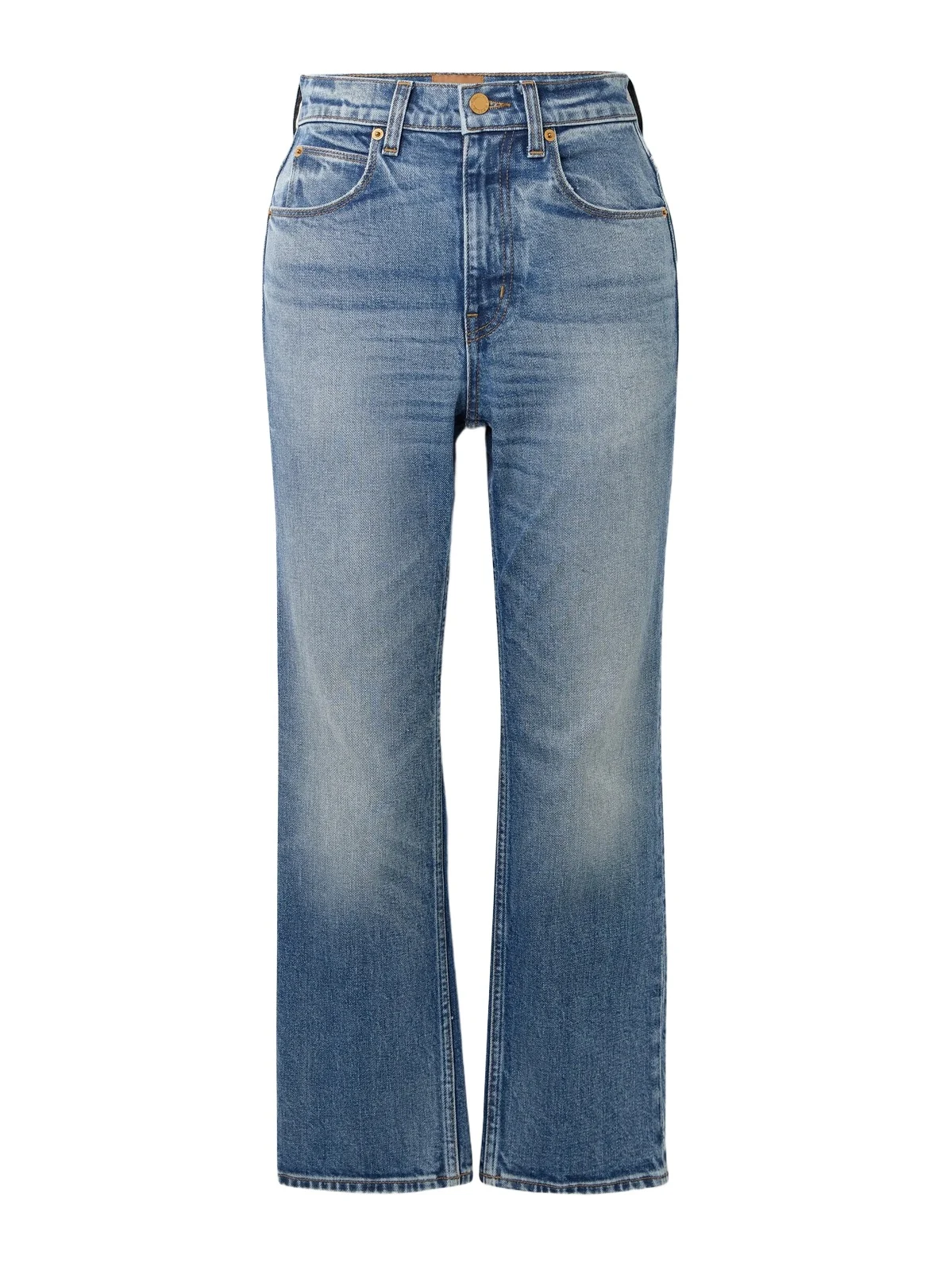 The Kenickie Mid-rise Straight-leg Jeans
