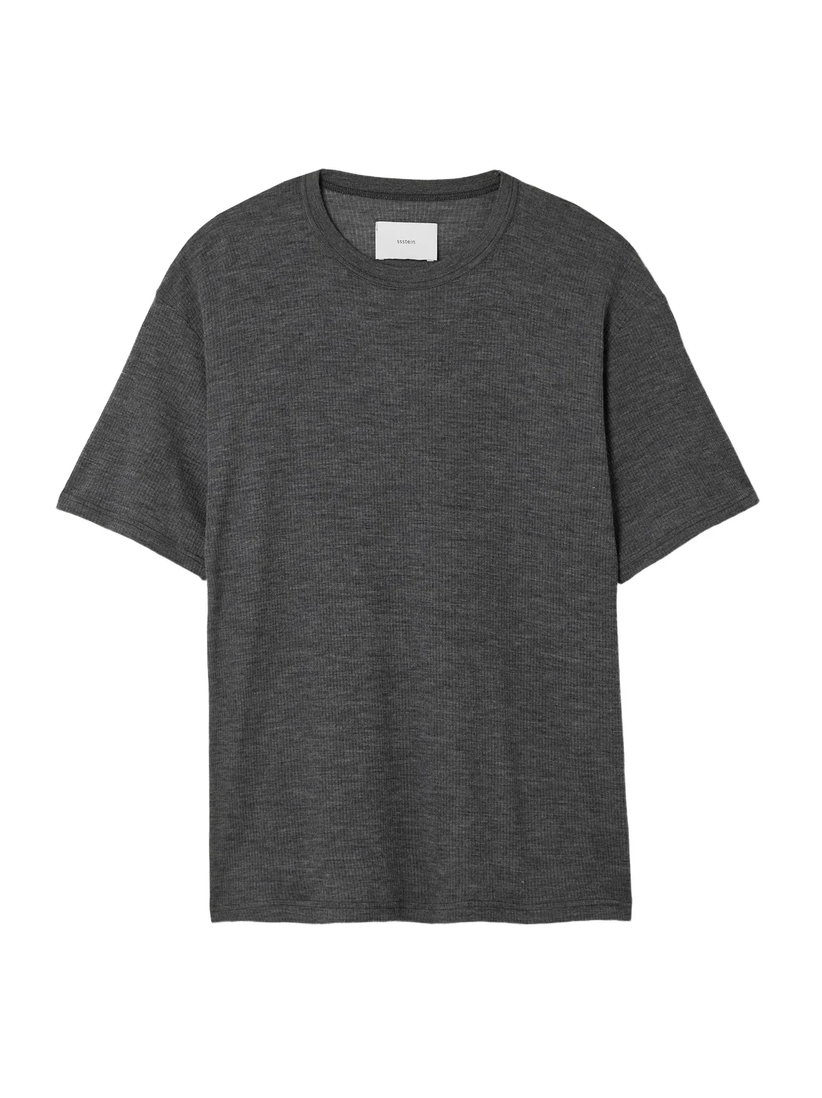 ssstein Ribbed Wool T-shirt