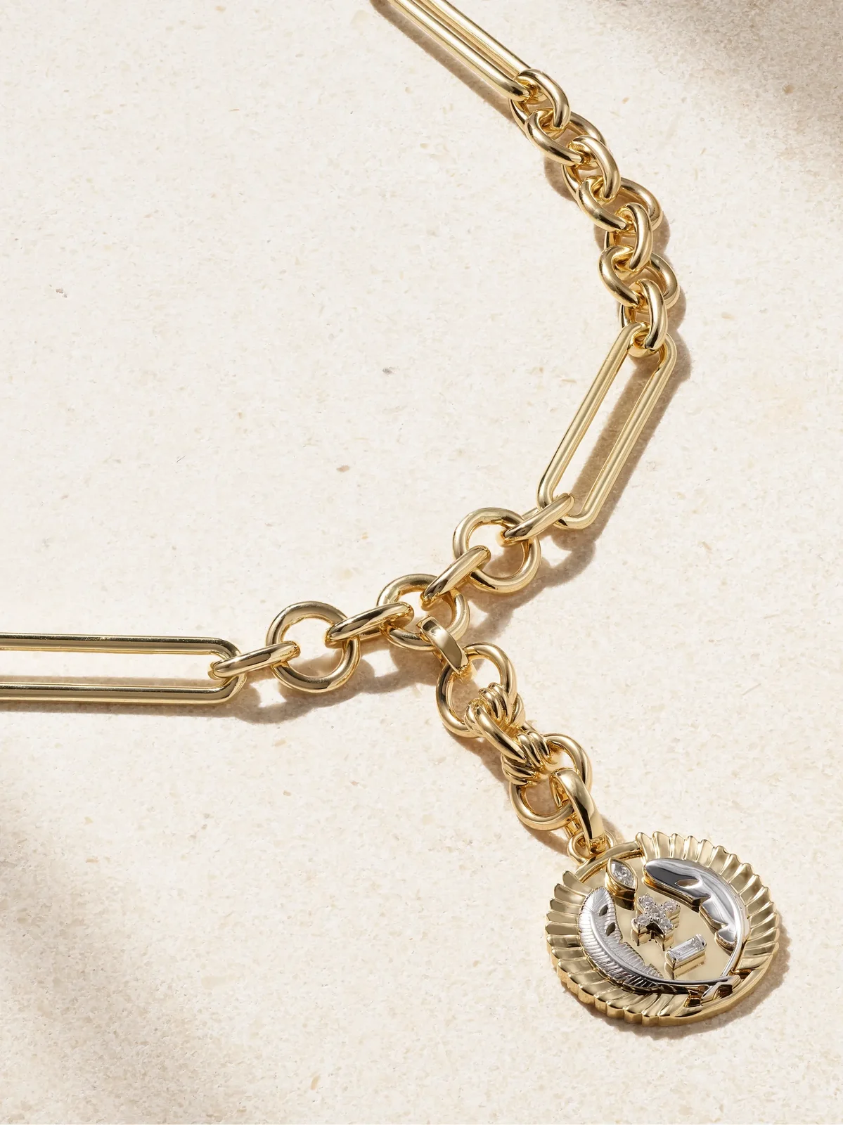 Vivacity 18-karat Gold Diamond Necklace Vivacity 18-karat Gold Diamond Necklace