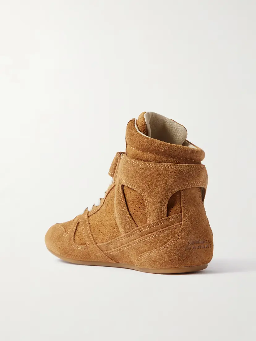 Isabel Marant Senny Suede High-top Sneakers | Thumbnail 3