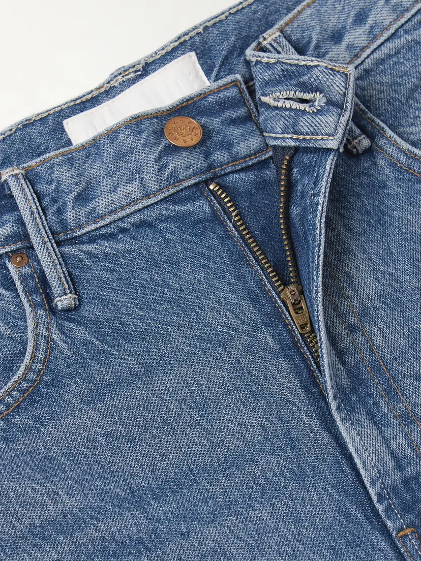 Mother Snacks! The Lemon Twist Mid-rise Wide-leg Jeans | Thumbnail 5 Mother Snacks! The Lemon Twist Mid-rise Wide-leg Jeans | Thumbnail 5