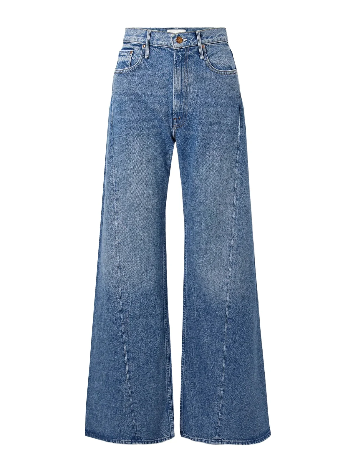 Snacks! The Lemon Twist Mid-rise Wide-leg Jeans Snacks! The Lemon Twist Mid-rise Wide-leg Jeans
