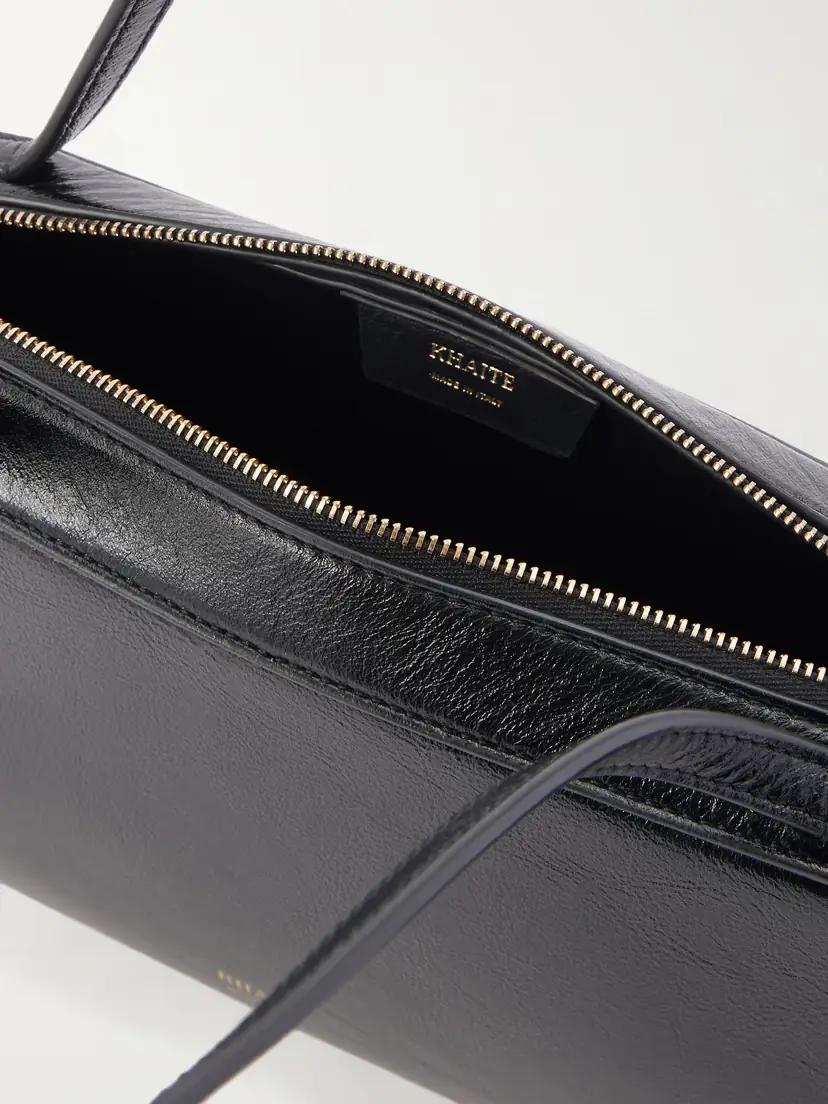Khaite Simona Glossed-leather Shoulder Bag | Thumbnail 5