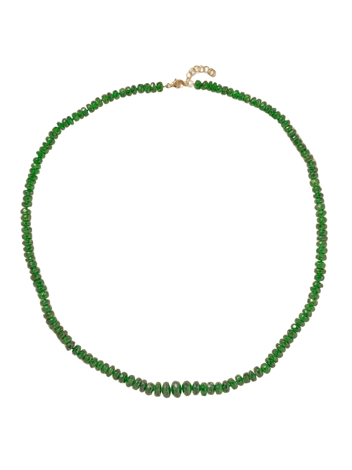 JIA JIA 14-karat Gold Oracle Chrome Diopside Necklace