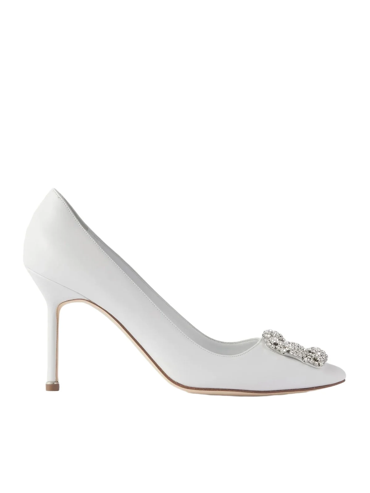 Hangisi 90 Crystal-embellished Leather Pumps Hangisi 90 Crystal-embellished Leather Pumps