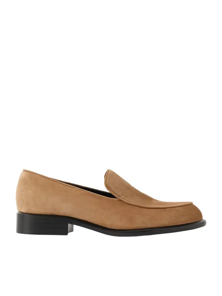 Khaite Miles Suede Loafers | Image 1 Khaite Miles Suede Loafers | Image 1
