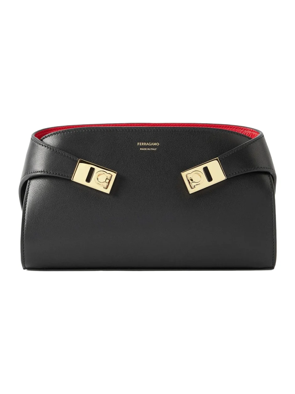 Hug Embellished Textured-leather Shoulder Bag