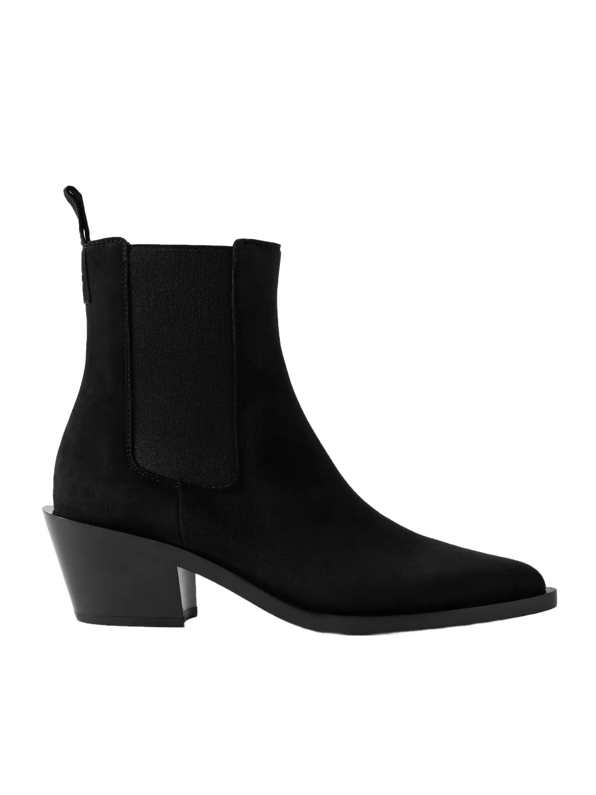 Gianvito Rossi Wylie 45 Suede Ankle Boots