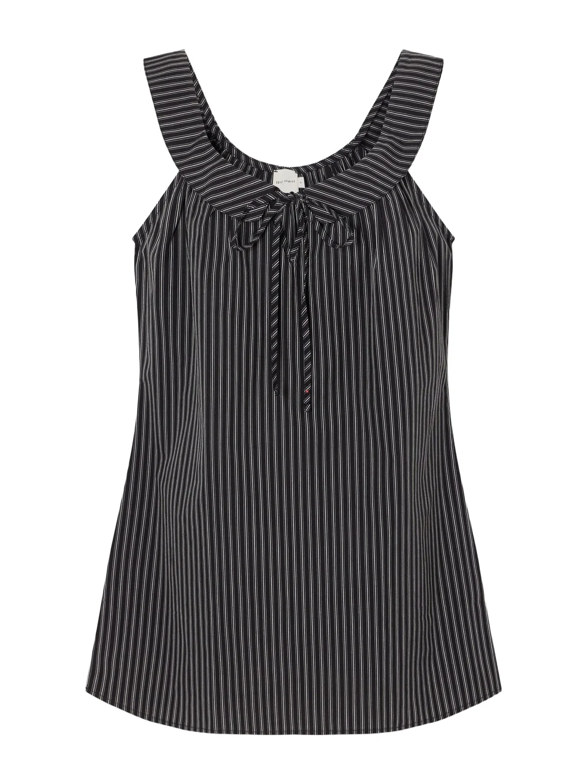 Striped Organic Cotton-poplin Mini Dress Striped Organic Cotton-poplin Mini Dress