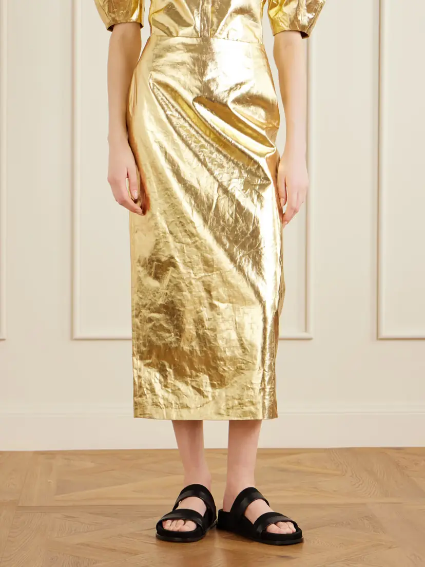 Gabriela Hearst Manuela Linen Midi Skirt | Thumbnail 3 Gabriela Hearst Manuela Linen Midi Skirt | Thumbnail 3