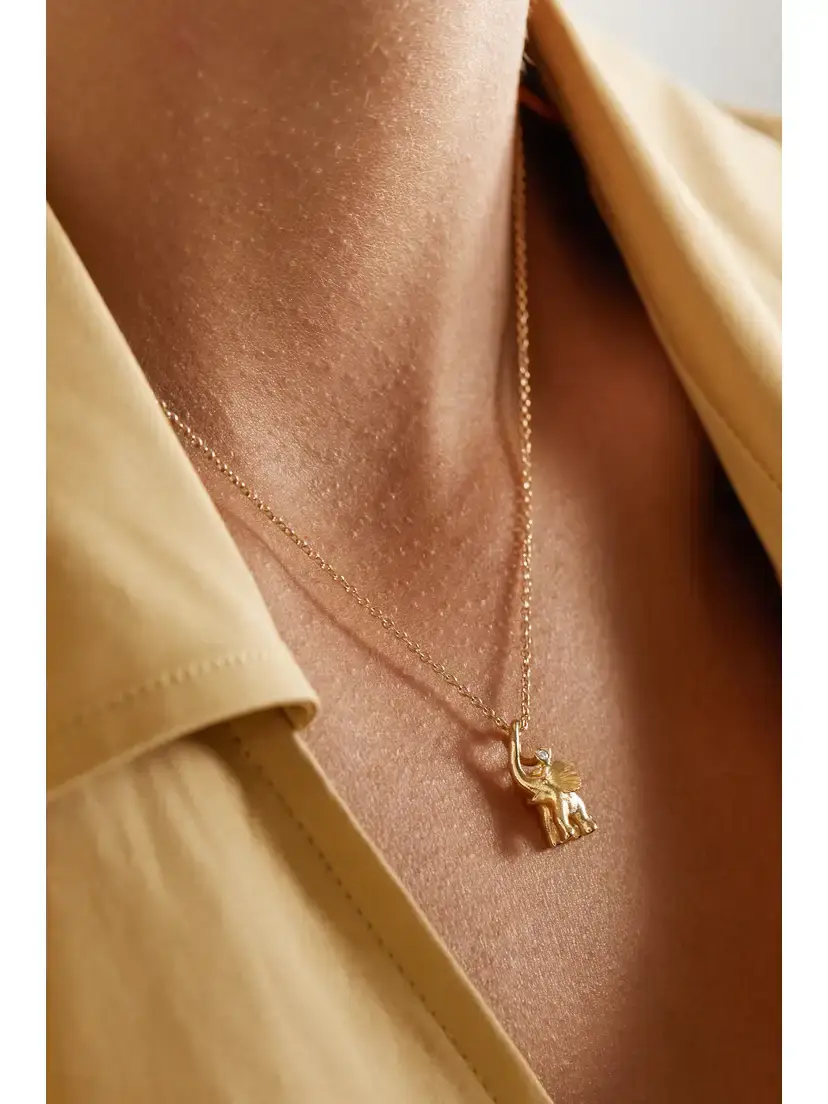 OLE LYNGGAARD COPENHAGEN My Little World 18-karat Gold Diamond Necklace | Thumbnail 2 OLE LYNGGAARD COPENHAGEN My Little World 18-karat Gold Diamond Necklace | Thumbnail 2
