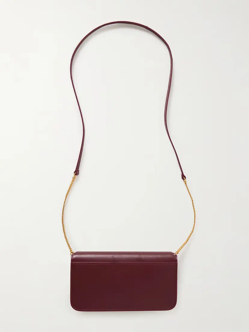 Saint Laurent Cassandre Strap Leather Phone Case | Thumbnail 3
