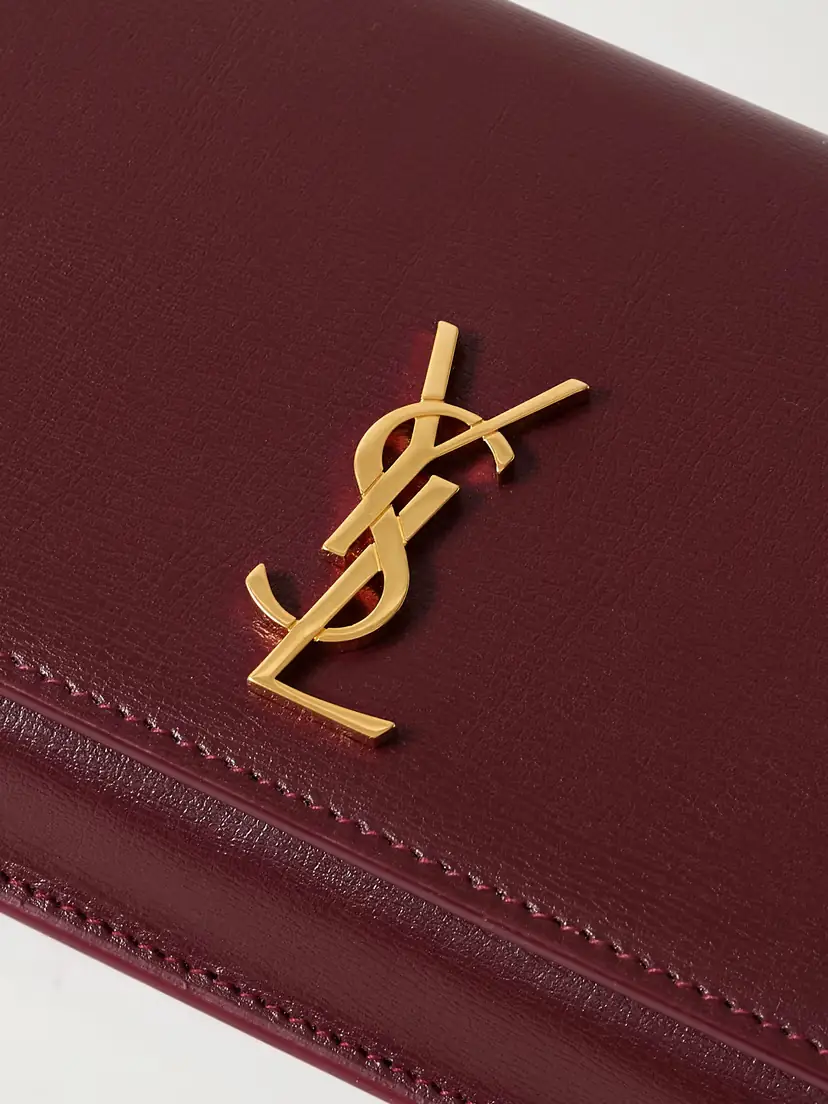 Saint Laurent Cassandre Strap Leather Phone Case | Thumbnail 4