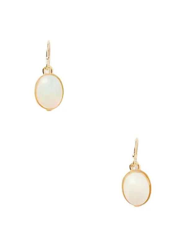 Tatum Iridescent Opal And Pearl Earrings - Multi