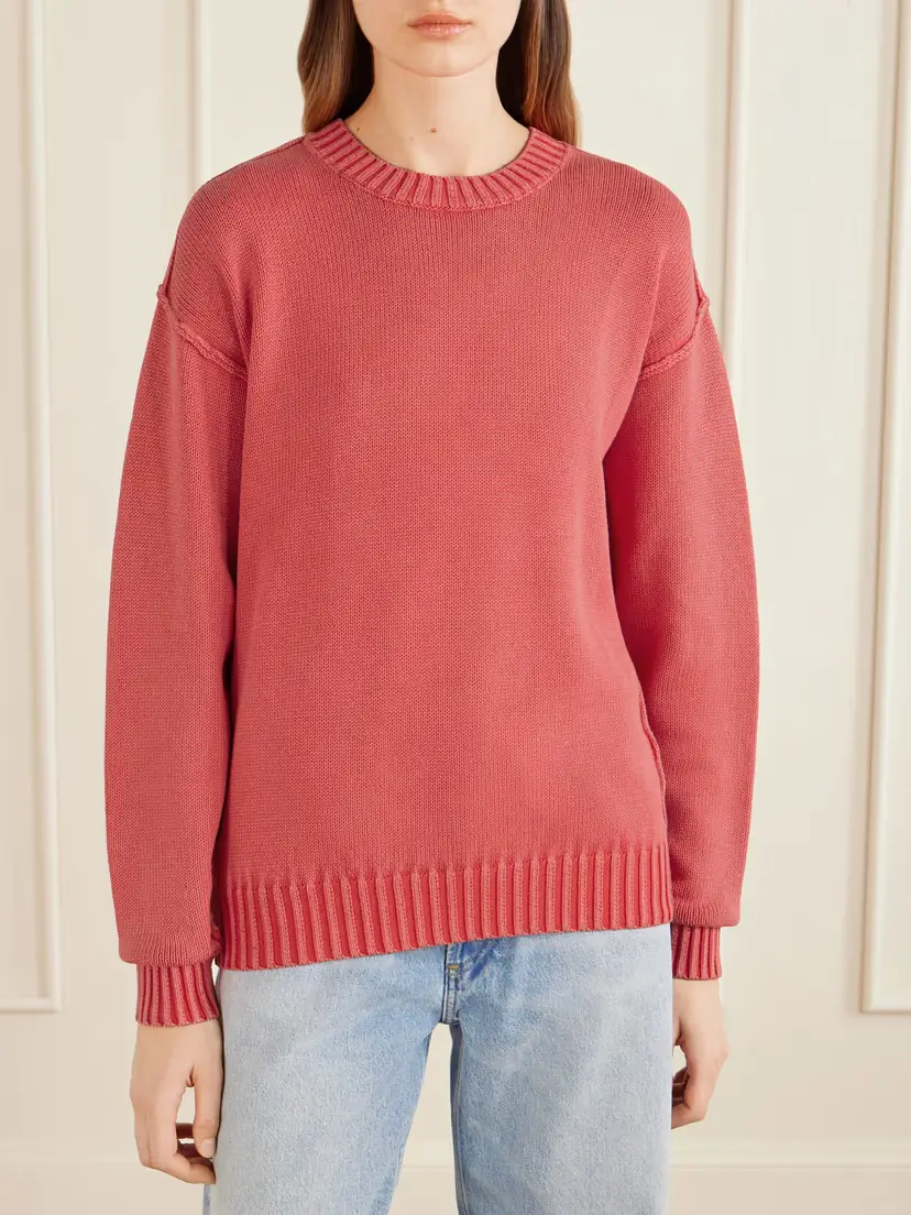 Aimé Leon Dore Inside Out Crewneck Cotton Sweater | Thumbnail 3 Aimé Leon Dore Inside Out Crewneck Cotton Sweater | Thumbnail 3